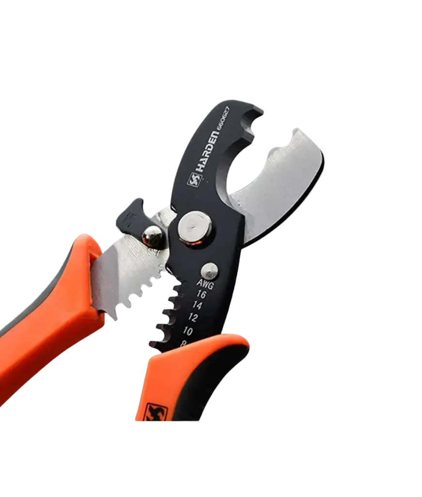 Cortador y pelacables 8" Harden 