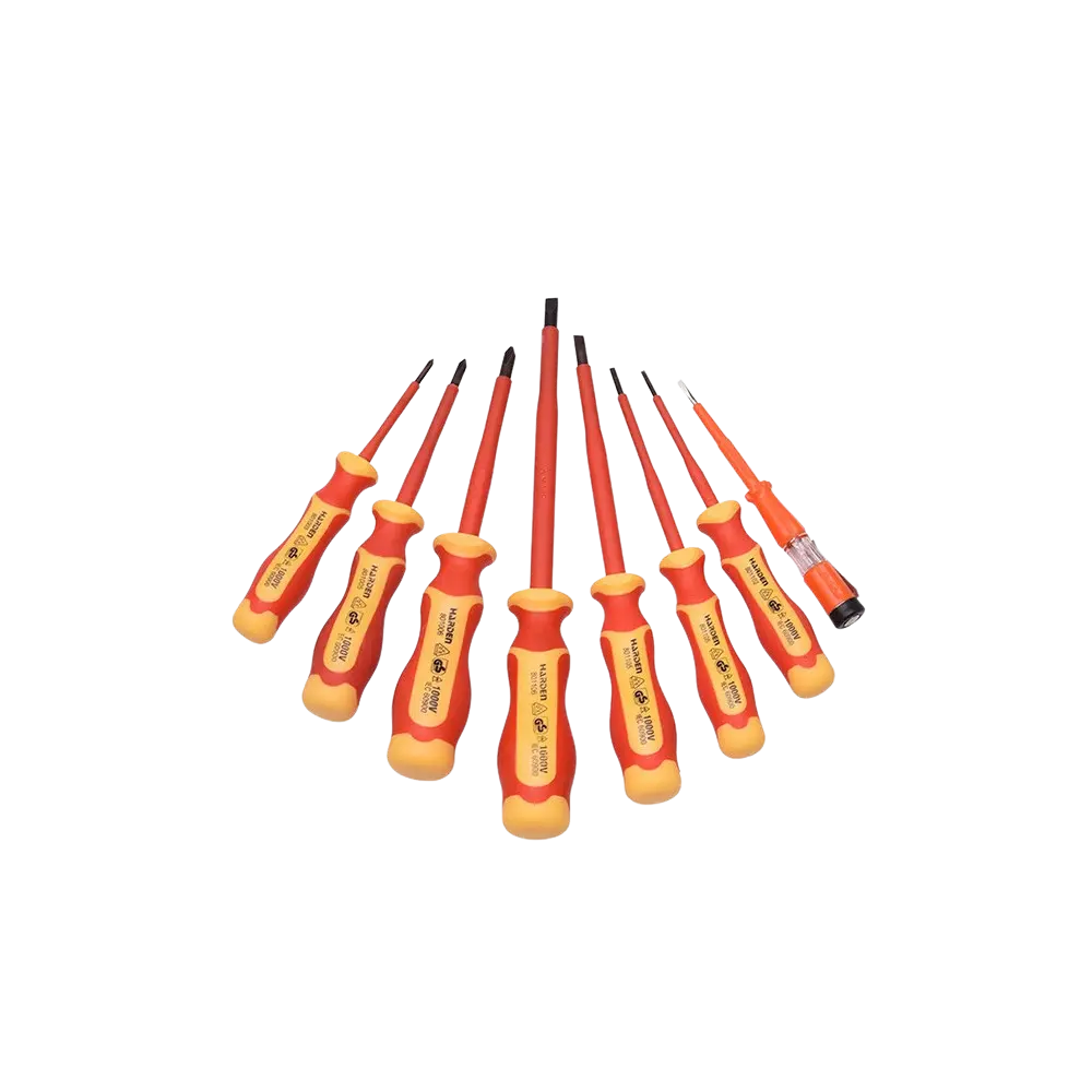 Set Destornilladores Aislados 8 piezas Harden