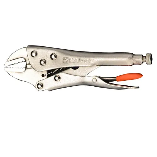Alicate Caimán Harden 10"/7" boca plana 