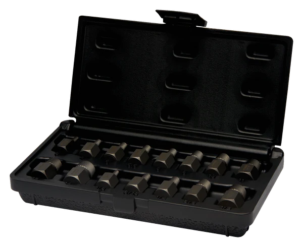 Maleta de extractores de pernos y espárragos Irimo 15 piezas