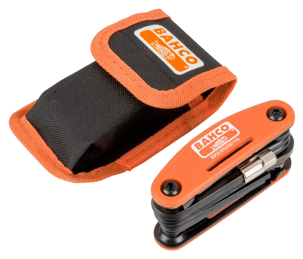 Set de herramientas de bicicleta mixtas con bolsa Bahco