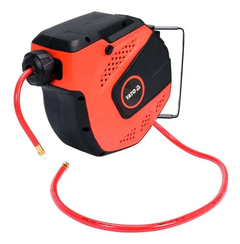 Carrete neumático con manguera 10m 8mm/14m 6.5mm Yato 