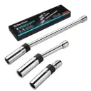 Set de extractores de bujía con extensión giratoria magnéticas 3/8" Duratech