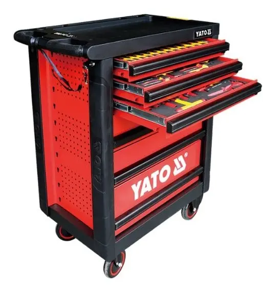 Carro de Herramientas Eléctrico 69 piezas Yato