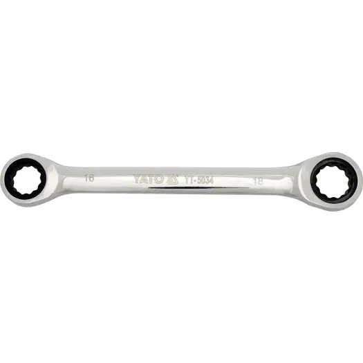 Llave corona/corona con chicharra 8x9mm-17x19mm Yato