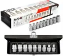 Juego de Dados Hembra Torx 1/2" 9 Piezas Yato