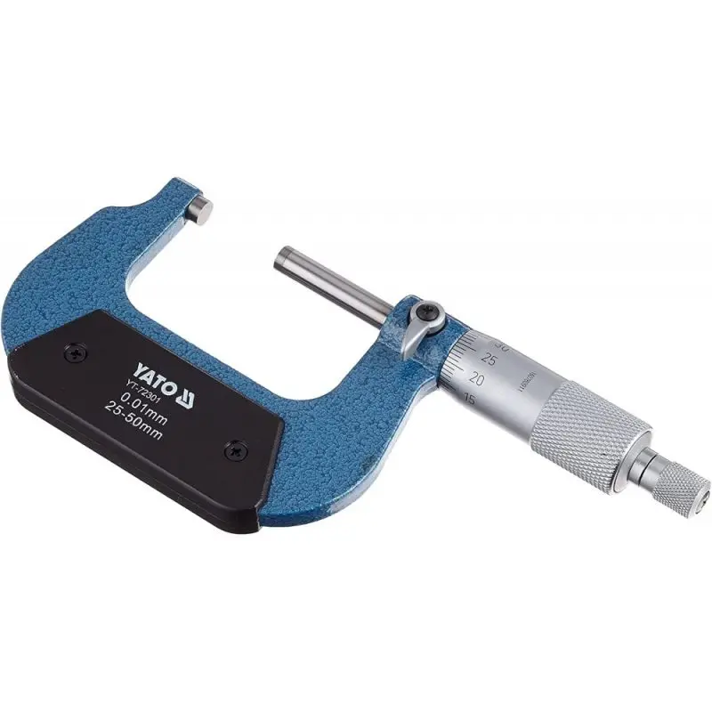 Micrómetro exterior 0-25mm/75-100mm Yato