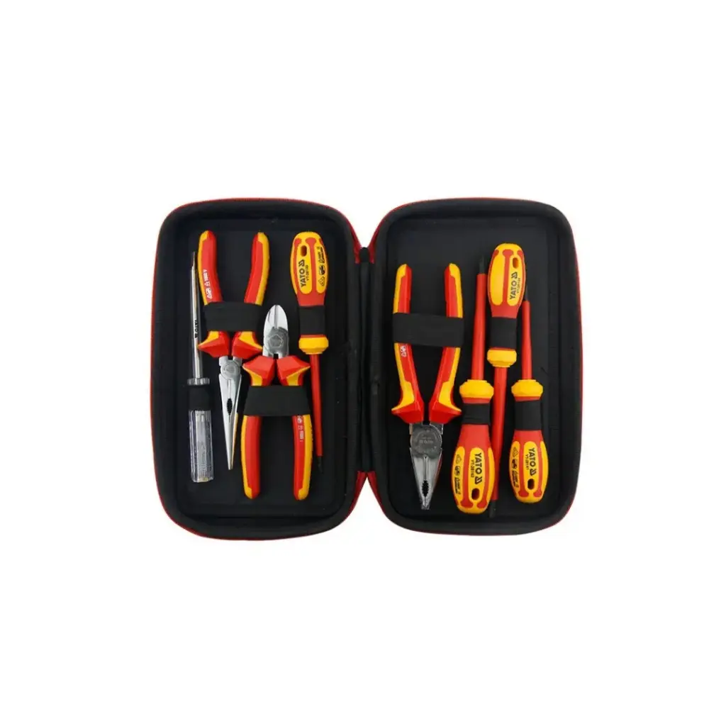 Set Herramientas Aisladas VDE 8 piezas Yato