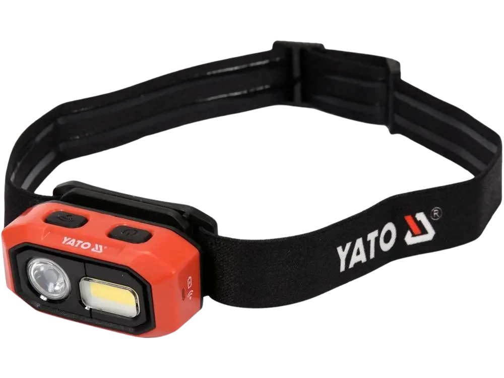 Linterna de Cabeza Recargable Yato 480Lm/500LM