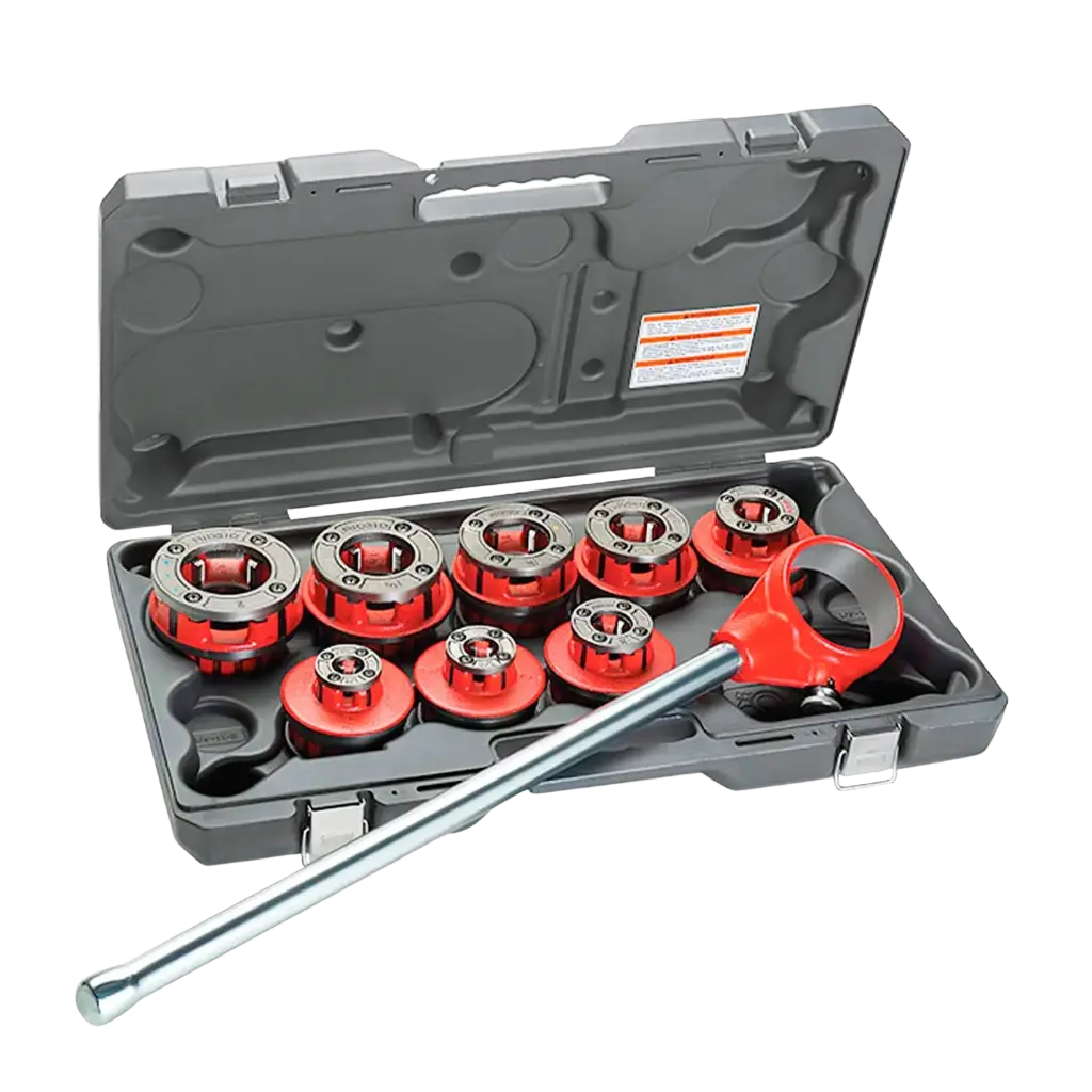 Maleta de Terraja Manual 12-r 1/2"-1/8" a 2´´ npt Ridgid