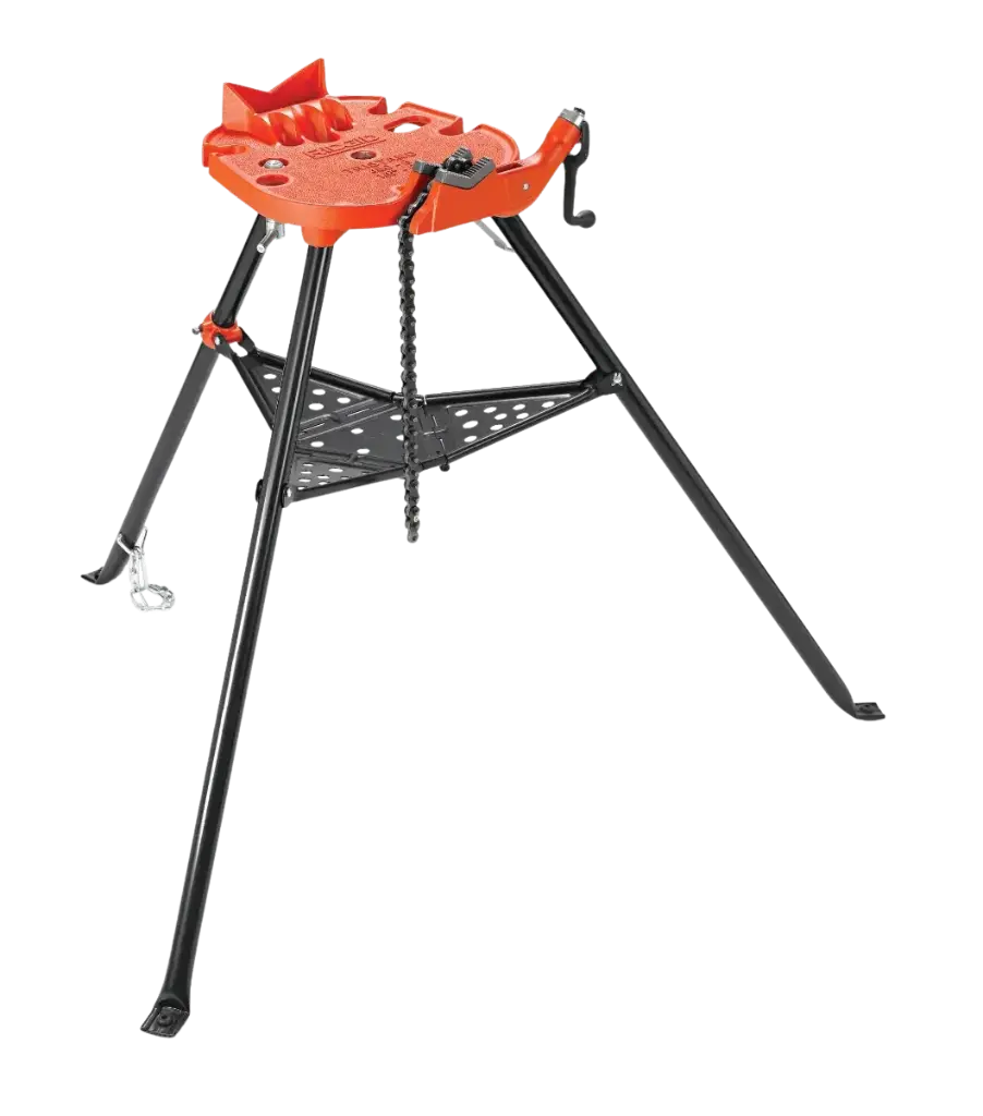 Banco Prensa Trípode con Cadena 1/8"-6" Ridgid