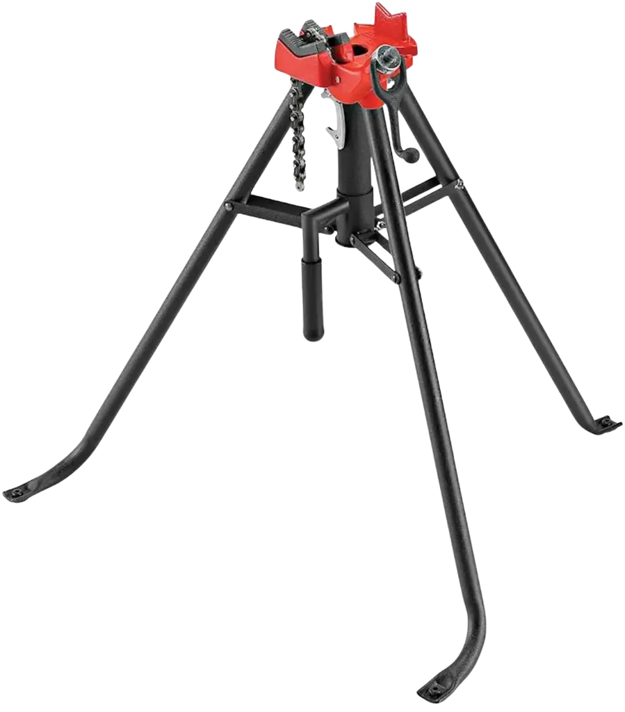 Banco Prensa Trípode con Cadena  1/8" a 2.1/2" Ridgid