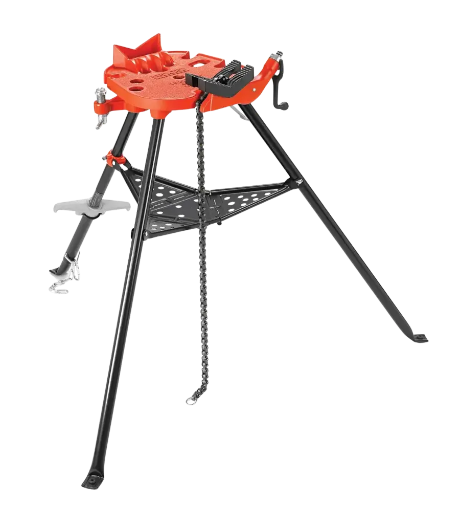 Banco Prensa Trípode Horquilla 1/8" a  2.1/2" Ridgid