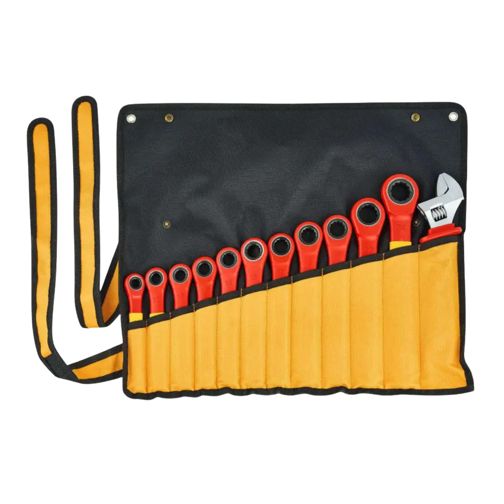 Set Llaves Corona Con Chicharra Aisladas 12 Piezas 1000V Walter