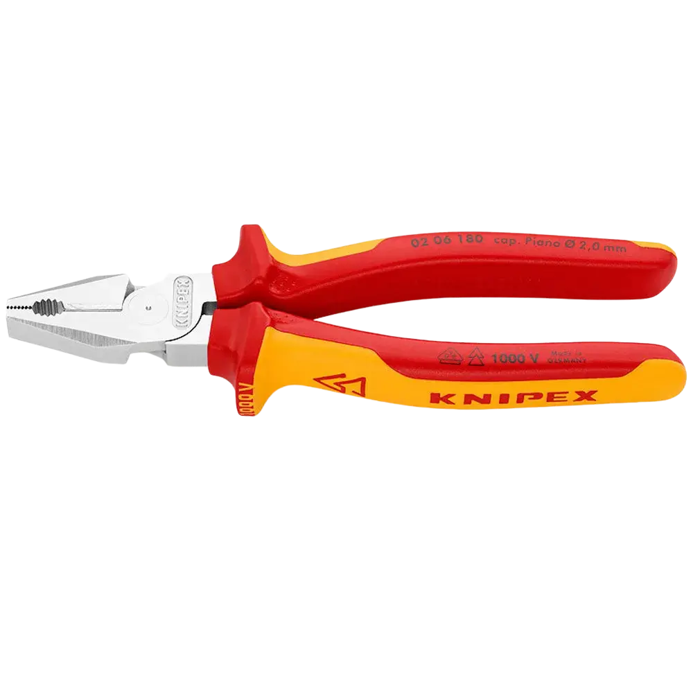 Alicate Universal 7" Trabajo Pesado 1000v Knipex 