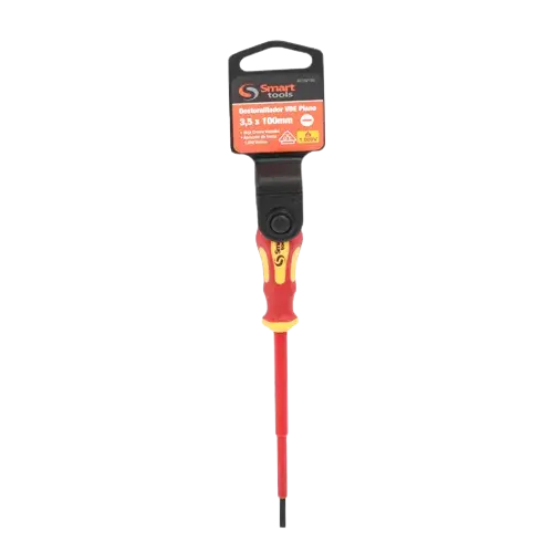 Destornillador Plano Mango Plástico 3.5/4.0/6.5/8.0x100mm 1000v Smart Tools 