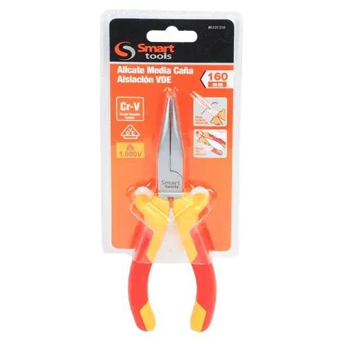 Alicate de Punta Aislado 6" 1000v Smart Tools 