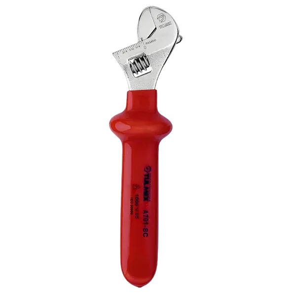 Llave Francesa Cromada Aislada 8"/10"/12" Tulmex 