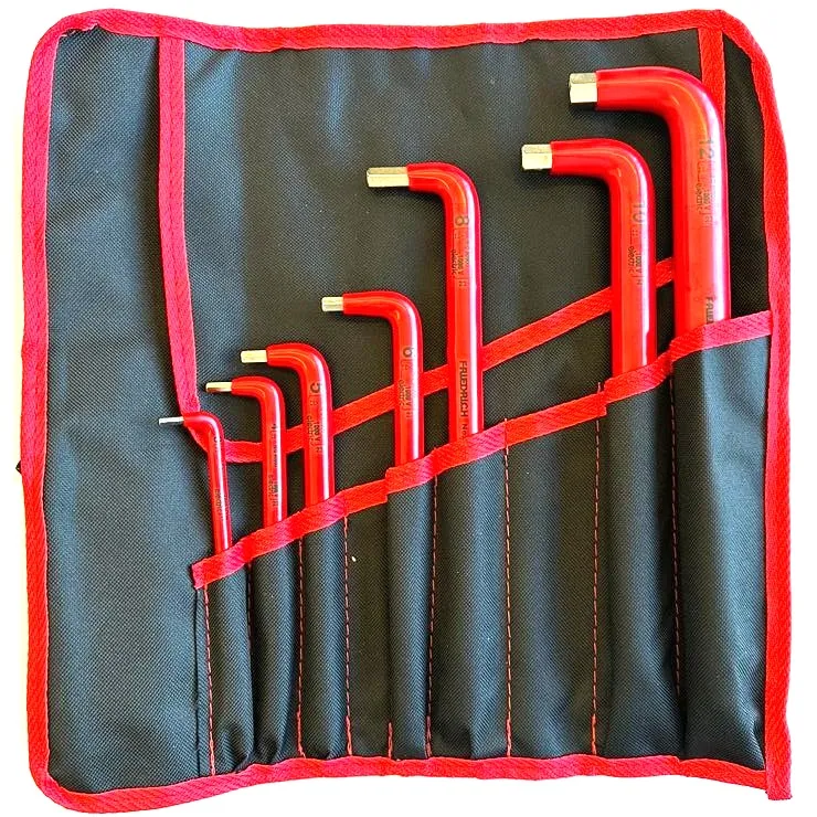 Set llave Allen Aisladas 1000v 3-12 MM Friedrich