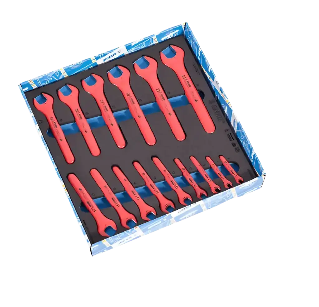 Juego de Llaves Punta 5/16'' - 1.1/8'' 14 Piezas Aisladas 1000V X-Spark