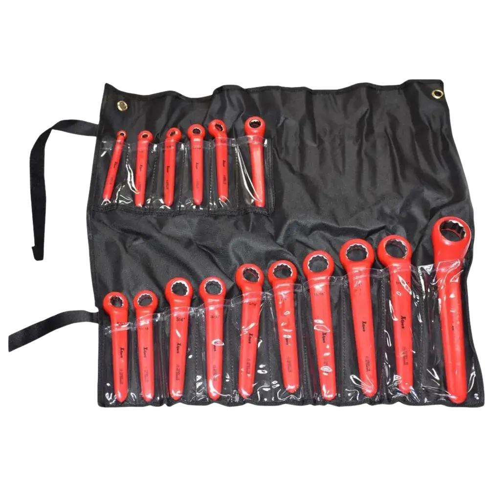 Juego de Llaves Corona 1/4''1.1/4'' Aisladas 1000V 16 Piezas X-Spark