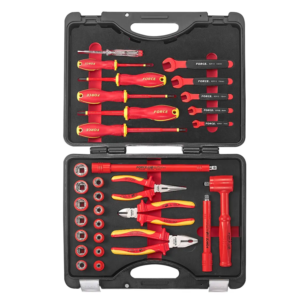 Juego de Herramientas Aisladas 31 piezas  3/8" Force