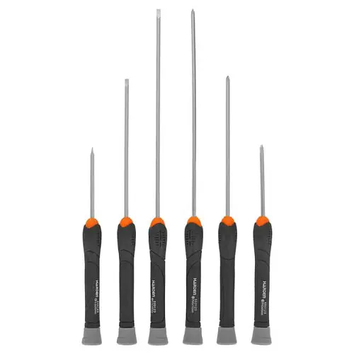 Kit Destornillador 6 Piezas Cruz y Paleta Harden
