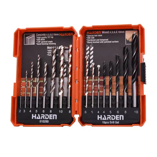 [610289] Set De Brocas Harden 16 Piezas 