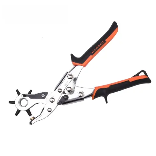 [560710] Alicate sacabocado giratorio 10" Harden