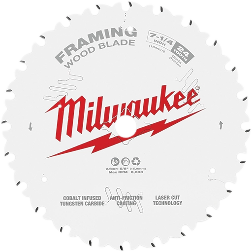 [48-40-0720] Hoja de sierra circular 7-1/4" 24 dientes Milwaukee