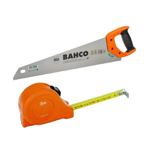 [NP-19-MTG-5-19E] kit Serrucho Universal PrizeCut™ 475mm/19" + Cinta de Medir 5m Bahco
