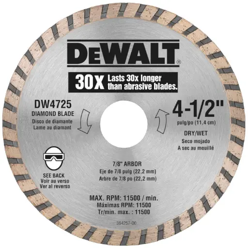 [DW4725B3] Pack x3 Discos de corte DeWalt