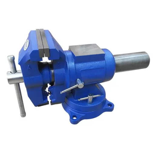 [050177] Tornillo de banco de 5 cabezal giratorio 