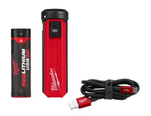 [48-59-2013] CARGADOR USB PORTATIL MILWAUKEE