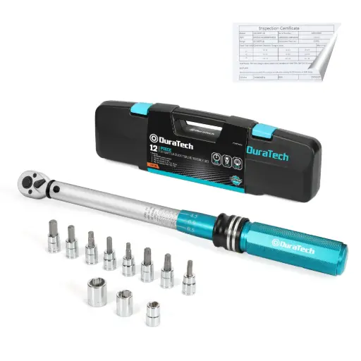 [DTMTTWS12] Set llave de Torque 3/8" 12 piezas Duratech 