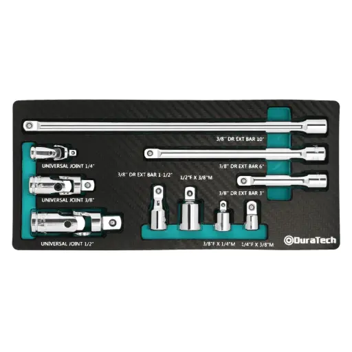 [DTMTSAS10] Set de 10 piezas de accesorios de extensión Duratech 