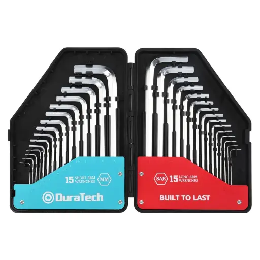 [DT404031] Maleta de llaves Allen 30 piezas Duratech