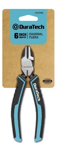 Alicates cortante diagonal de 6"160mm/7"180mm Duratech