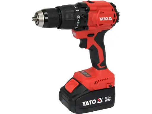 [YT-8277915] Taladro percutor inalámbrico 18V 120NM 1 batería 4AH Yato