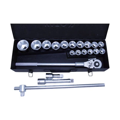 [YT-1335] Maleta de dados 3/4" 20 piezas Yato