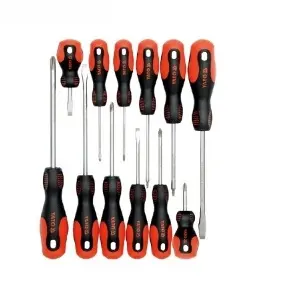 [YT-2787] Juego de destornilladores paleta-cruz 12 piezas Yato