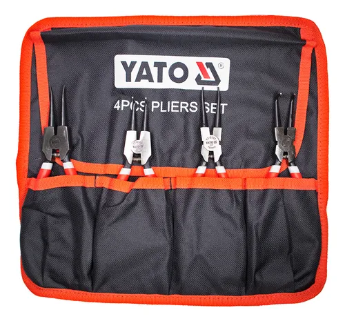 [YT-39615] Juego de alicates saca seguros 7" 4 piezas Yato