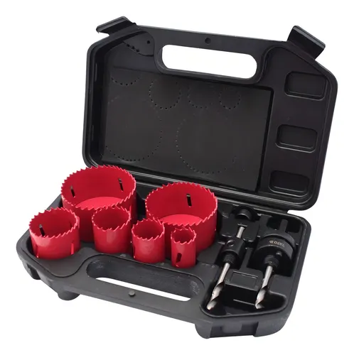 [YT-3380] Maleta de sierra de copa para metal 8 piezas Yato