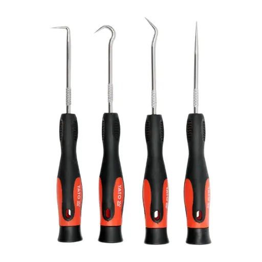 [YT-0843] Kit de Mini Ganchos Magnéticos 4 piezas Yato