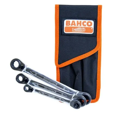 [S4RM/3T] Set de Llave Chicharra 3 piezas Bahco