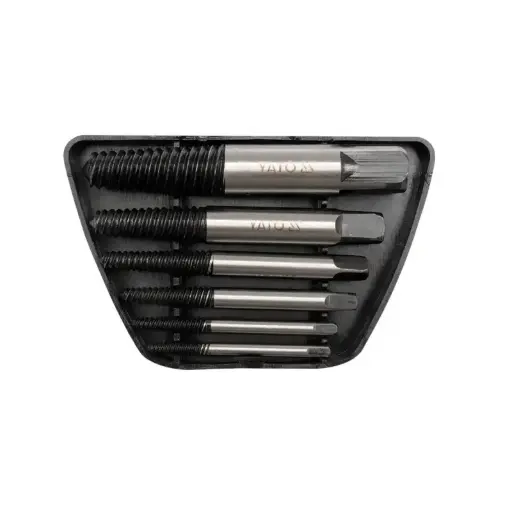 [YT-0590] Kit de Extractor de Pernos Cortados 6 piezas Yato