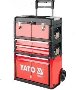 [YT-09101] Caja de Herramientas Desplegable con Ruedas Yato