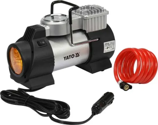 [YT-73462] Compresor de Aire para Vehículo con Led 250w Yato