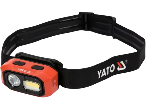 Linterna de Cabeza Recargable Yato 480Lm/500LM