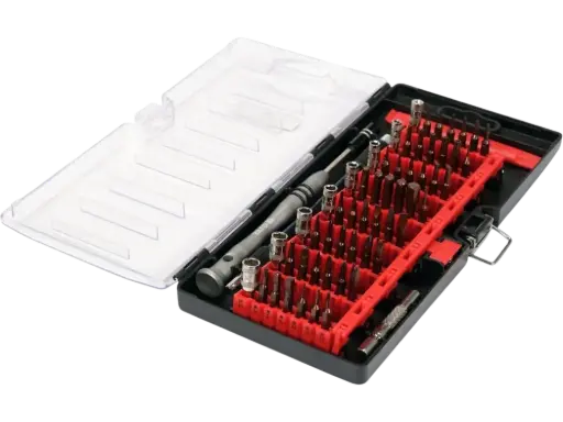 [YT-25760] Maleta de Destornilladores de punta 61 piezas Yato